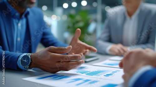 AI ethics and security consultant advising on bias mitigation in algorithms during a boardroom meeting generic charts illustrating data misuse risks and fairness audits