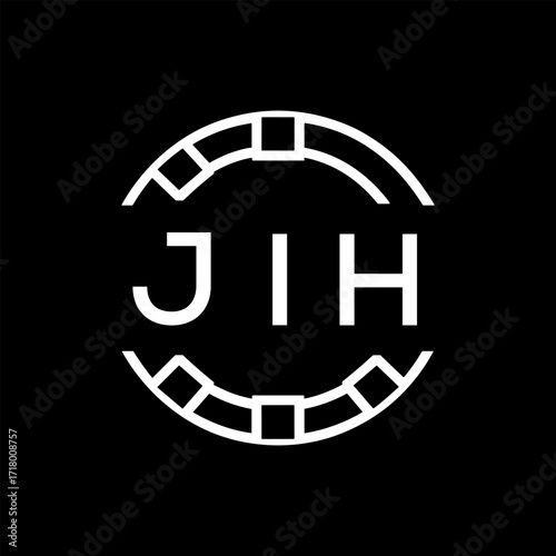 “Modern  Monogram Logo Design, Sleek Minimalist Letter mark in Circle, JIH LATER LOGO, High-Contrast Branding Concept”

JIH monogram,  circle, JIH minimal, minimalist, logo, JIH design, brand, JIH bra