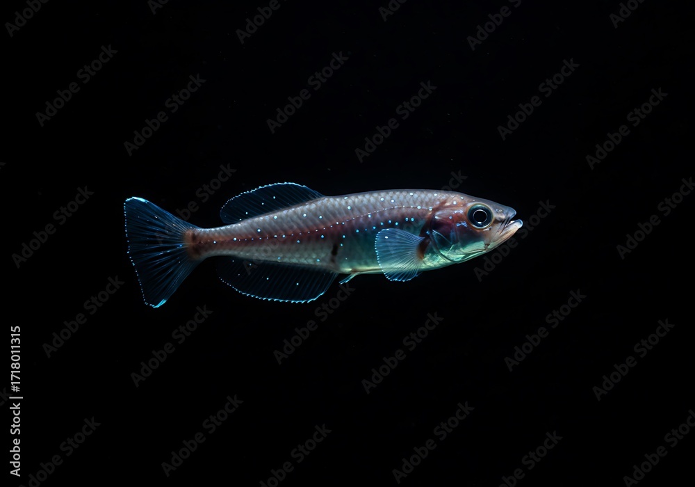 Fototapeta premium Small fish profile shot