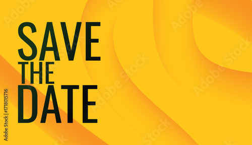 Save the date banner. Can be used for business, marketing and advertising. logo graphic design of event summit made for Technology and upcoming events.