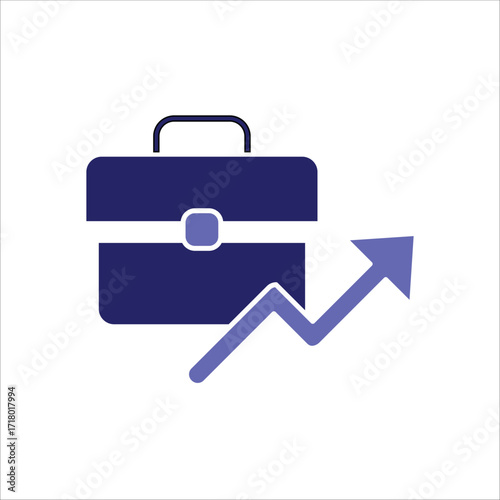carrer icons. simple colored vector