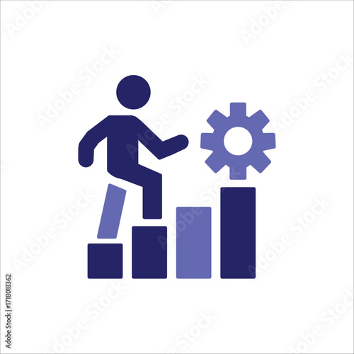 development icons. simple colored vector