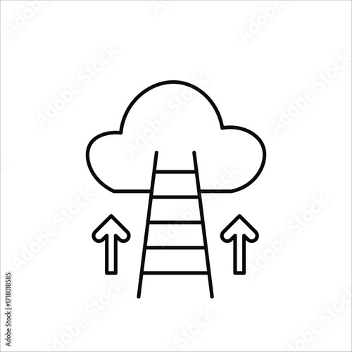 success icons. simple line vector