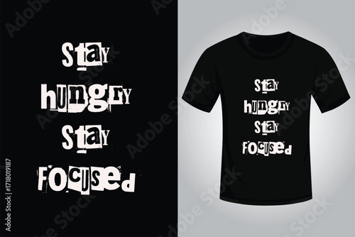 Bold typography T shirt Design