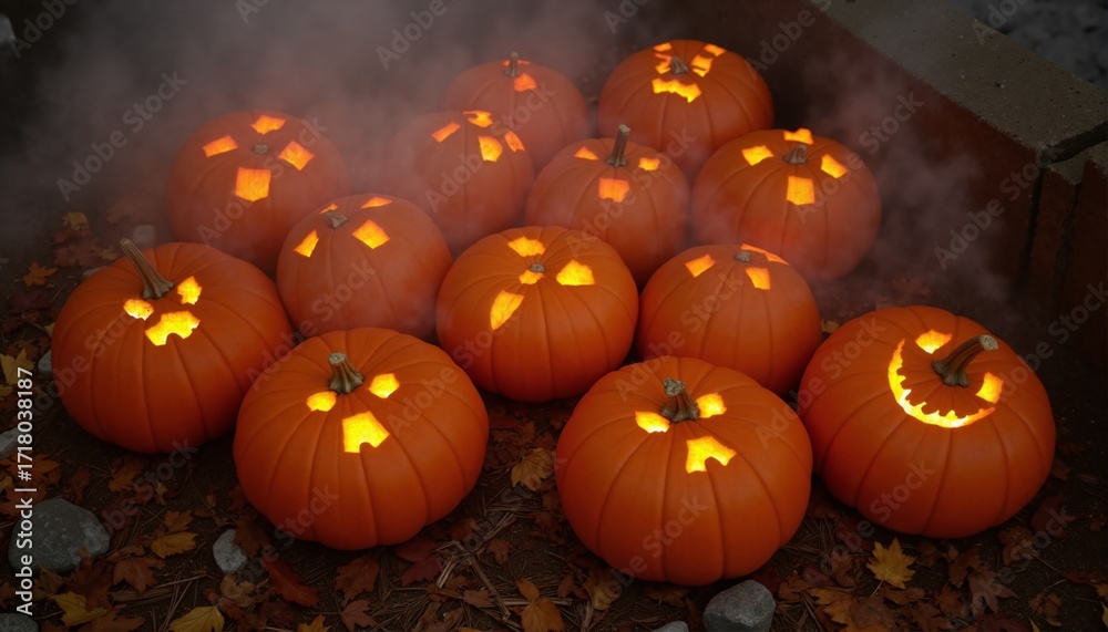 Fototapeta premium halloween jack o lantern