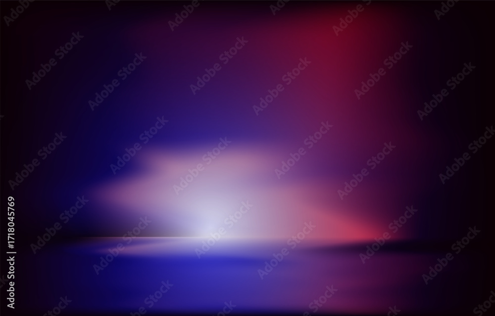 Fototapeta premium gradient background with blue and red color