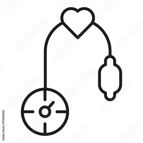 blood pressure vector icon