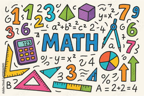 doodle maths icon