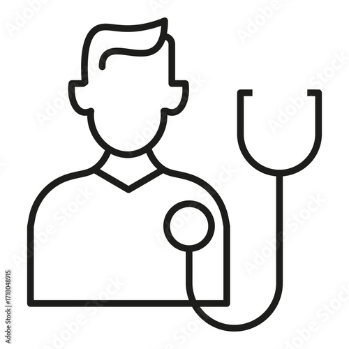 patient vector icon