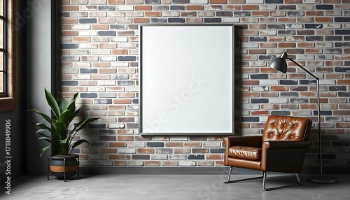 Industrial Loft Poster Mockup