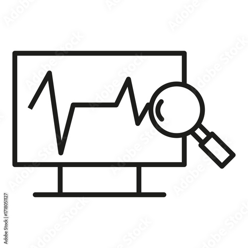 monitor vector icon