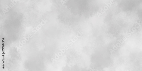 Schilderij op canvas Abstract background with white paper texture and gray watercolor painting background