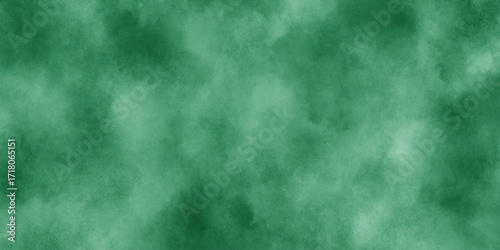 Abstract Elegant dark green background with mottled vintage texture in old fancy background design, texture of colored parchment paper.