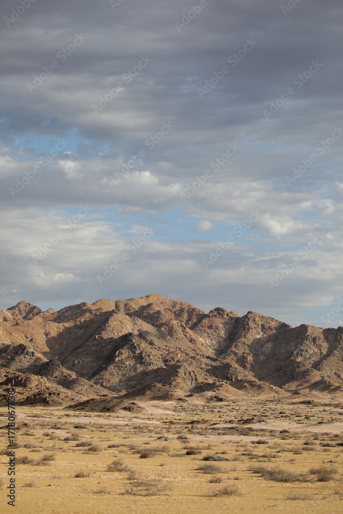 Fototapeta premium Light and textures playing with in the arid Richtersveld desert landscape