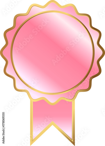 VIP Glossy Pink Seal