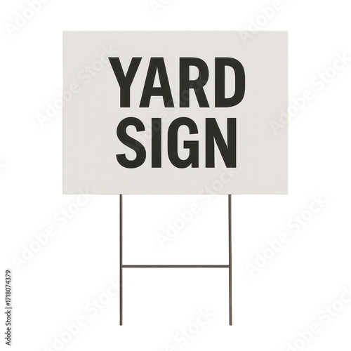 Durable Weatherproof Yard Signs for Outdoor Advertising and Promotion