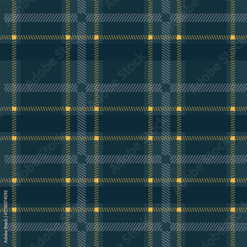 Classic Tartan colored cage. Plaid seamless pattern. Abstract texture. Fashion checkered background. Vector graphics printing on fabric, shirt, textile, curtain and tablecloth