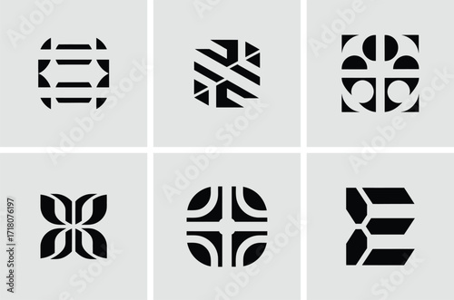 A versatile collection of black and white icons for web design and illustration