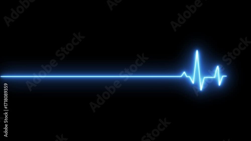 Abstract Heart rate monitor line icon on transparent background.Heart rate pulse rhythm line icon. ECG or EKG beat pulse line icon