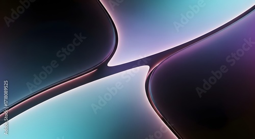 Abstract dynamic background with swirling neon lights. Vibrant futuristic shapes and glowing gradients. A sleek design with intertwined lines and a mesmerizing visual effect.