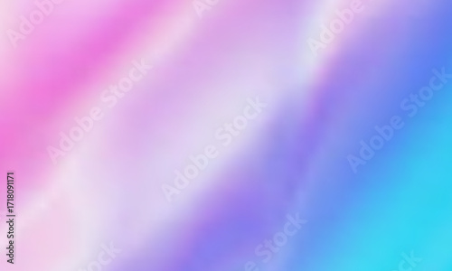 Abstract Blurred pink blue yellow background. Soft gradient copy space backdrop, illuminated light painting and place for text. 3D Illustration for landing page, graphic design, banner and poster