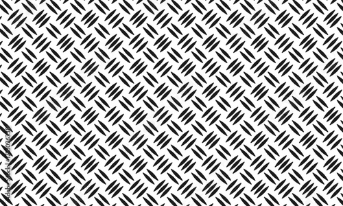 checkered plate seamless pattern, 2x3 diagonal bar vector illustration