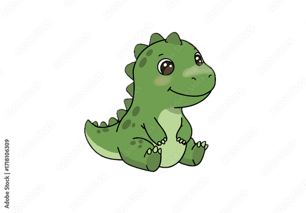 Fototapeta premium Green dragon