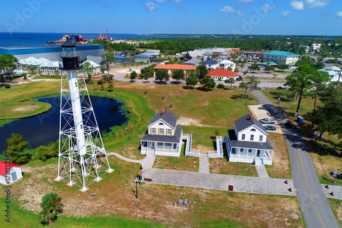 Obraz na płótnie Cape San Blas Lighthouse in George Core Park Port St