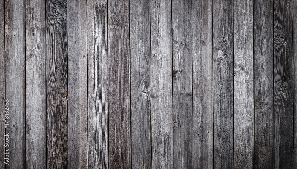 Fototapeta premium Old Grey Wooden Wall Background Texture
