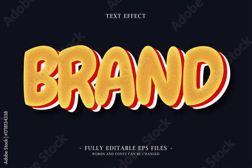Brand Text Effect