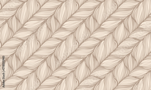 Diagonal Chunky Cable Knit Seamless Pattern, Cozy Sweater Texture Background