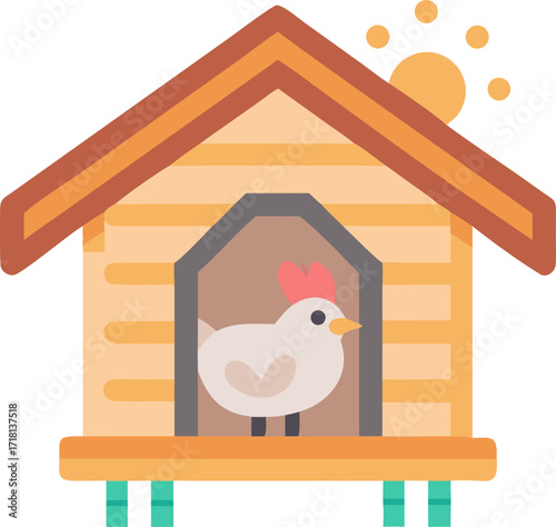 Fish in pond, Dog in garden, Frog on leaf, Chicken coop, Garden cat silhouette, Robin bird, Squirrel, Hedgehog, Snail, Dragonfly, Butterfly, Honeybee Ladybug, Earthworm, 