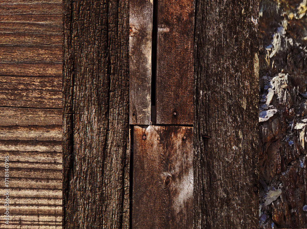 Obraz premium Autumn trend Burnt Wood. Burnt Wood color. Autumn style. Burnt Wood. Wood texture. Dark toned wood texture