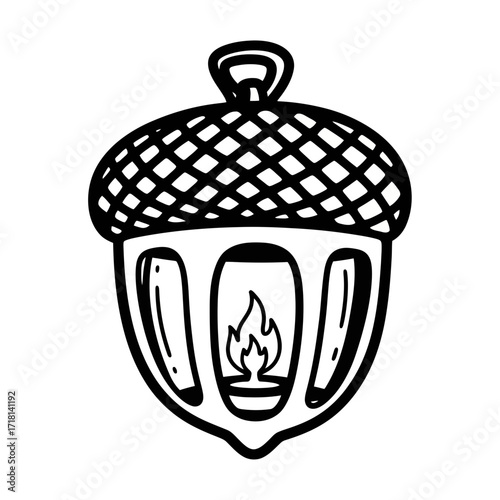 hand-drawn vector illustration of a acronym