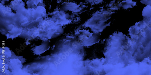 Abstract dark blue watercolor cloudiness, mist, or smog background. Abstract Blue Watercolor Background. Navy Blue Grunge Texture. Wispy clouds float against a turquoise sky, creating a serene.