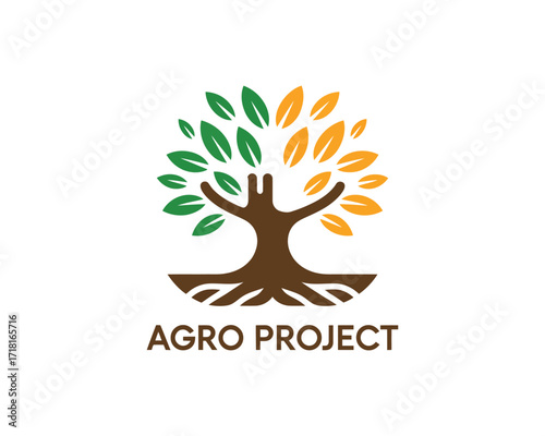 Agro Project A Vibrant Symbol of Growth, Roots, and Partnership in Agriculture