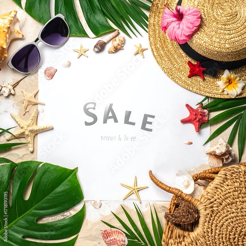 Summer sale display