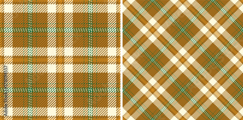 Vector texture background of tartan plaid fabric with a seamless textile check pattern. Set in skin colors for best trousers and professional look.