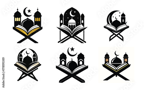 Quran Mosque Crescent Star Islamic Designs