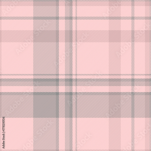 Book pattern background check, perfection texture seamless tartan. Wear fabric plaid vector textile in light and grey colors.