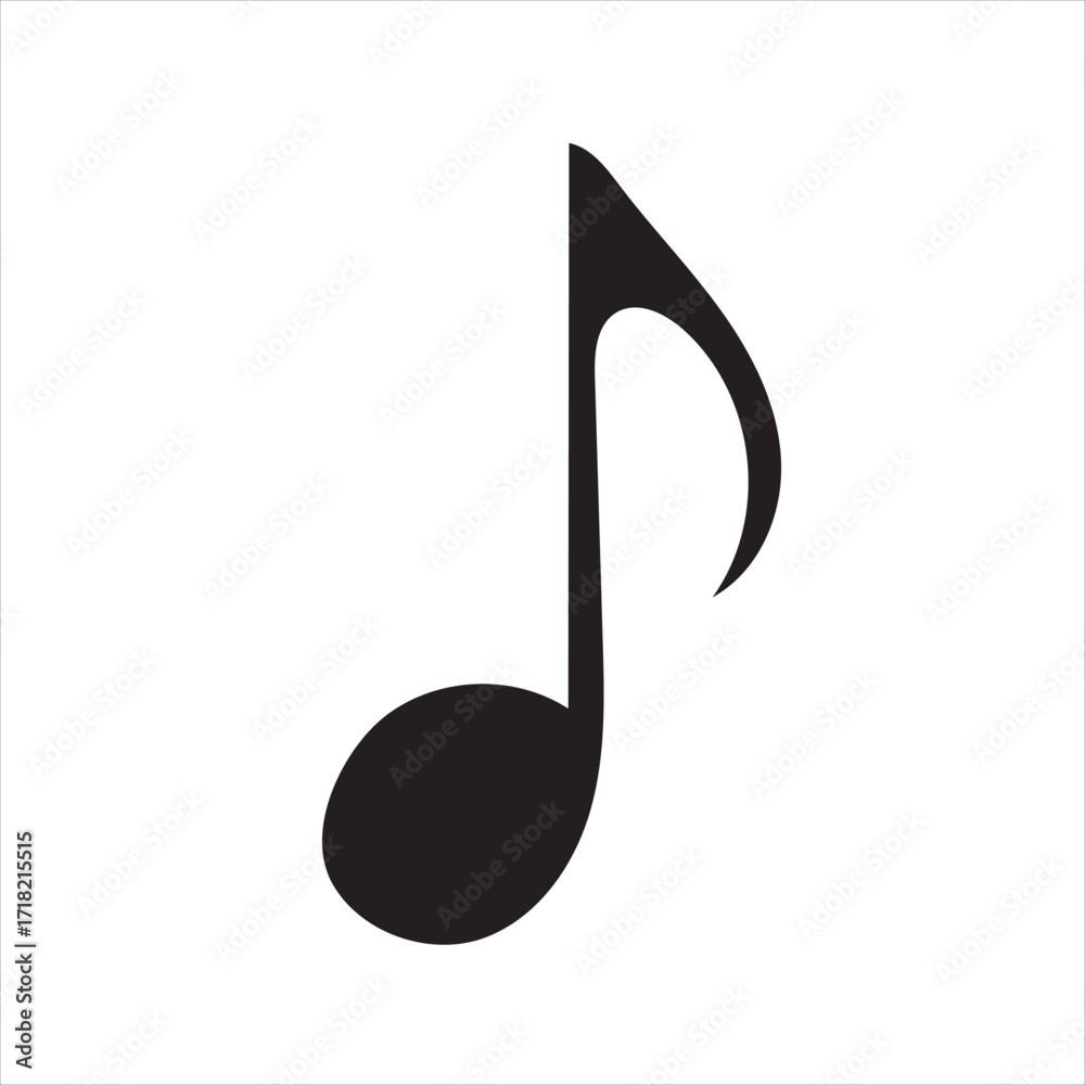 Obraz premium music note icon