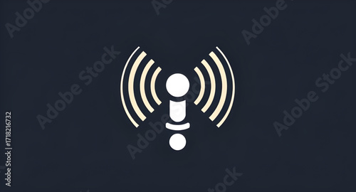 wifi, wireless, signal, network, internet, connection, icon, symbol, sign, indicator, bars, strength, coverage, hotspot, router, antenna, radio, waves, communication, technology, digital, online, web,