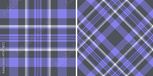 Texture plaid tartan of pattern vector background with a seamless fabric check textile. Set in wedding colors of fashion trends.