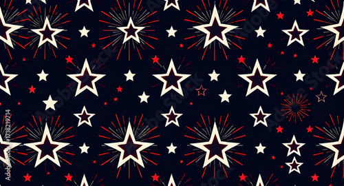 seamless pattern with stars illustration background, star pattern, celestial design, night sky, cosmic background, astronomy art, galaxy theme, twinkle stars, shining pattern, celestial wallpaper, dec