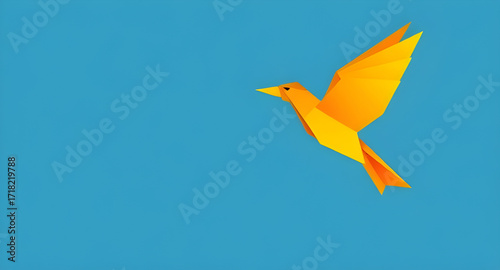 origami, bird, paper, folded, folding, art, craft, papercraft, handmade, creative, geometric, shape, polygon, minimal, simple, clean, modern, abstract, design, illustration, vector, flat, graphic, ico