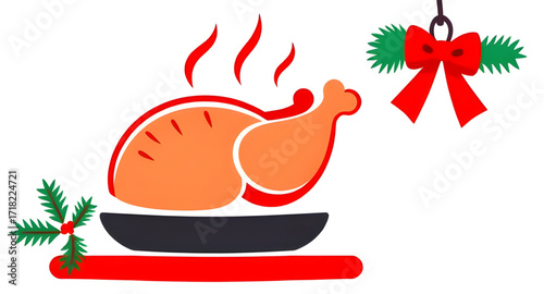 Grilled chicken vector, Barbecue chicken icon, Roasted chicken art, Tasty grilled chicken, Delicious chicken design, Chicken grill illustration, Chicken barbecue drawing, Cooked chicken vector, Flame 