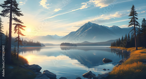 lake and mountains wallpaper, mountain lake background, nature lake wallpaper, scenic mountains with lake, tranquil lake and hills, mountain landscape with water, alpine lake wallpaper, lake view back