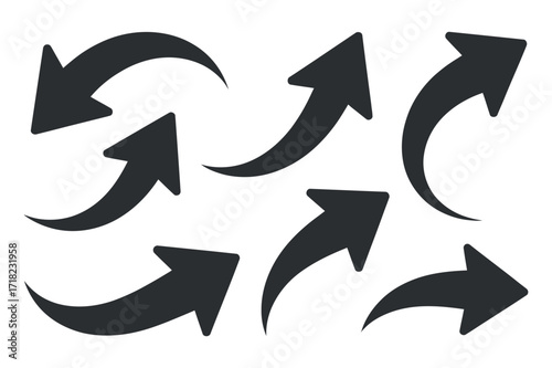 Arrow Collection: Directional Icons for Navigation and User Interface Elements
