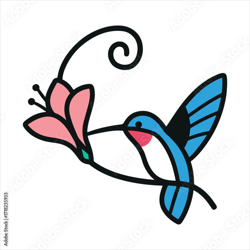 flying blue hum