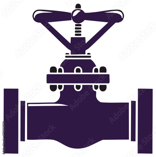 Industrial Pipeline Valve Control Mechanism